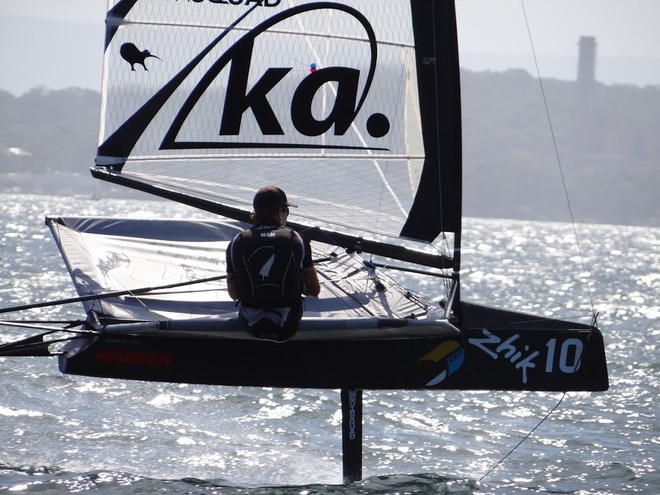 Moth Nationals 2013 - ZHIK, CST Composites 2013 Australian Moth Championships © Kingsley Forbes-Smith http://www.2sail.net